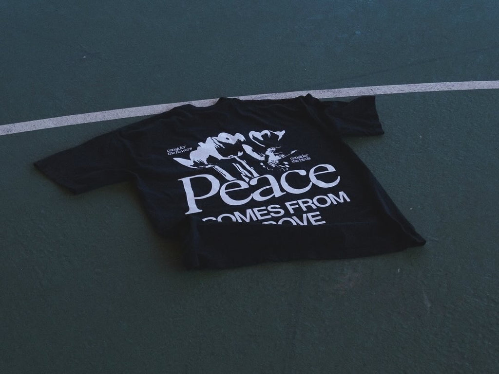 Peace Comes From Above Tee