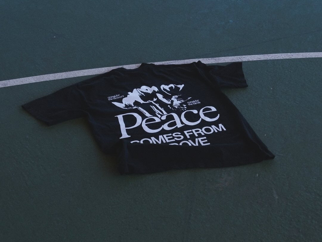 Peace Comes From Above Tee